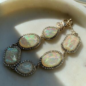 Stunning faux Opal bracelet